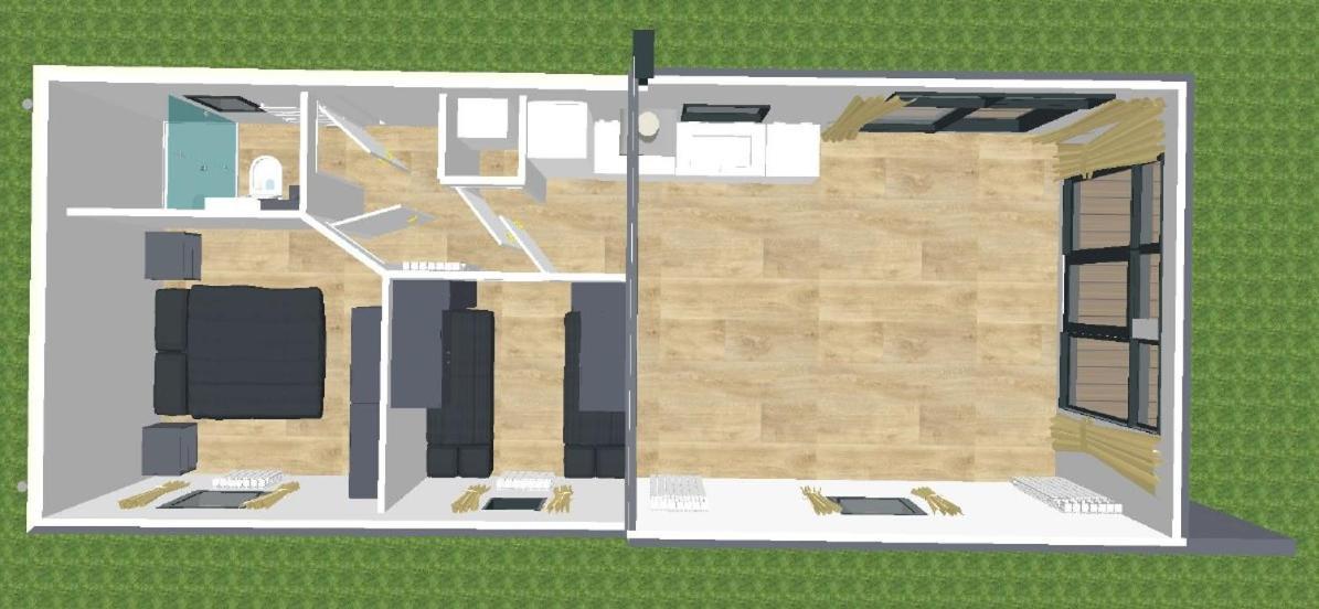 Recreatiepark Jachthaven De Veerstal Lathum - Luxe Chalet Exteriér fotografie